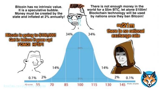 I am convinced that #Bitcoin'ers are either brilliant or all idiots.  Either we are insane, or directionally correct.  People of the future: TAKE NOTE...  What we believe is so absurd that if we are partially right, we are probably entirely right.  ##Bitcoin is going up forever.