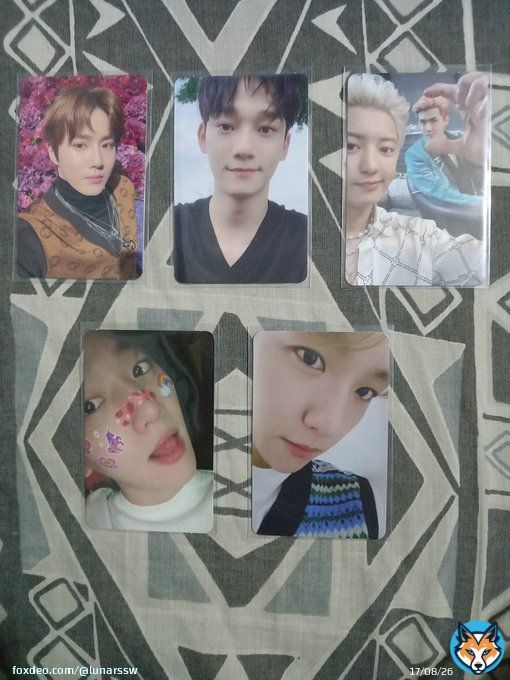 wts lfb ph exo album with pc  suho moderato tempo, chen dear my dear, exo-sc paradise 1 billion views, baekhyun universe, baekhyun chemistry delight  &mdash; 2,110 + sf + pf &mdash; with respective unsealed albums and complete inclusions &mdash; 2,000 if payo  flower sehun chanyeol sechan band-aid
