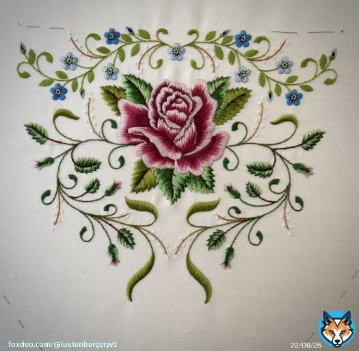 Latest work...embroidery for a traditional dress.   #silkembroidery #handembroidery #embroidery #traditionaldress #nidwalden #switzerland #Switzerland