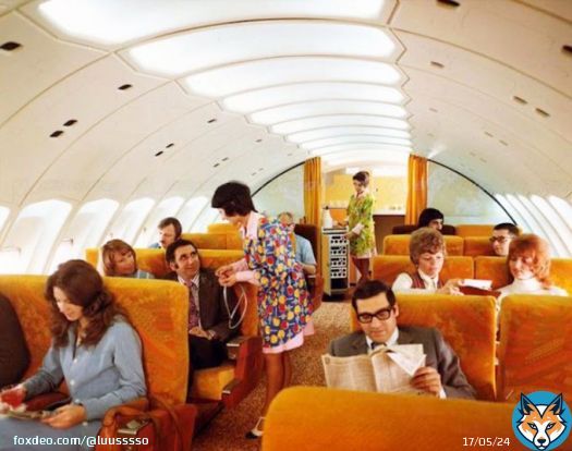 Air travel in the 70’s was absolutely wild