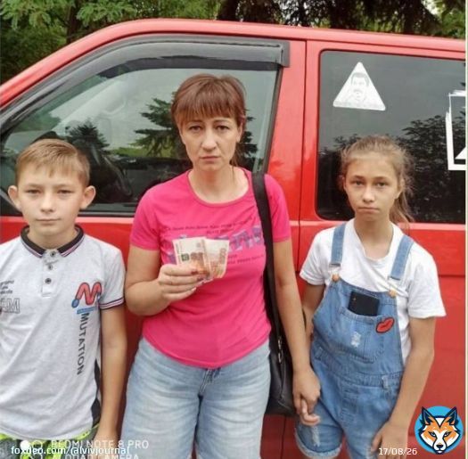 ruzZia is so bizarre and dada and sad too. They make the wives of dead orcs pose with the compensation money. 10000 rubles = 165.83 &euro; (Stalin sticker is priceless) #Херсону #kherson #lviv #HIMARS #херсонской #ЗСУ #Крыму #Крим #ATACMS #RussianWarCrimes