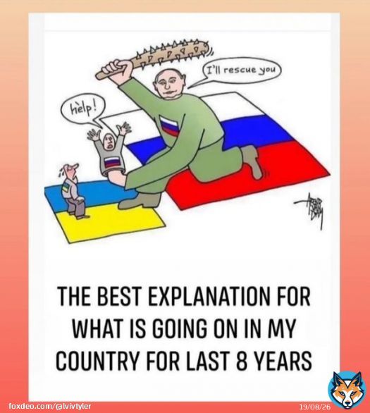 This meme technically confirms that Donbass is an appendage of Russia