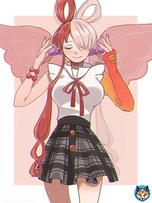 FNS歌謡祭のウタちゃんの新衣装可愛すぎた   #ウタ  #onepiece   #ワンピース