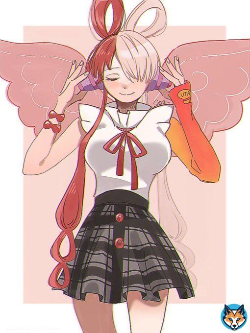 FNS歌謡祭のウタちゃんの新衣装可愛すぎた   #ウタ  #onepiece   #ワンピース
