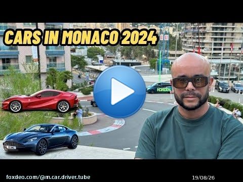 SUPER CARS 1 HOURS IN MONACO السيارات فاخرة في مونتي كارلو