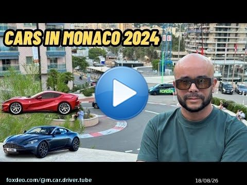 SUPER CARS 1 HOURS IN MONACO السيارات فاخرة في مونتي كارلو