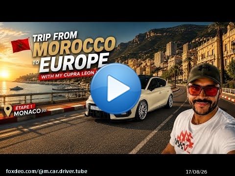 CUPRA TRIP SPAIN TO MONACO من إسبانيا إلى موناكو \ud83c\uddf2\ud83c\udde8