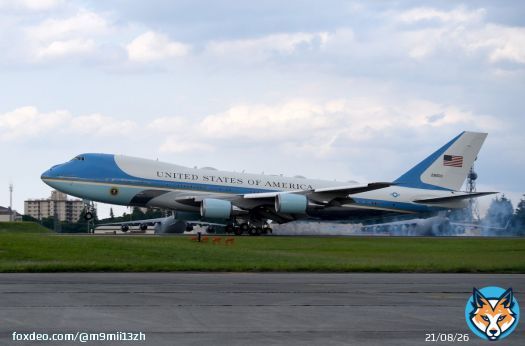 USAF VC-25 'Air Force One'  Yokota AirBase  #USAF #airforceone #YokotaAirBase #横田基地 #エアフォースワン