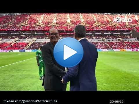 الحموشي يعاين الأوضاع بملعب مولاي عبد الله قبل مباراة المغرب والنيجر ويحيي بادو الزاكي