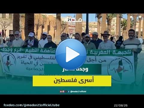 من وجدة.. الجبهة المغربية لدعم فلسطين تندد بقانون إعدام الأسرى الفلسطينيين في سجون الاحتلال