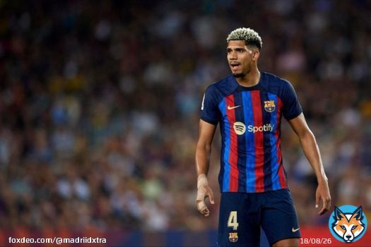 Araujo is a player that is respected by Real Madrid players. He&rsquo;s a top defender, but he is also Vinicius' father. He also defended his dog, Alvaro Rodriguez. His humility is easily seen. He also watches Ramos&rsquo; videos to understand how toto bottle important games @marca