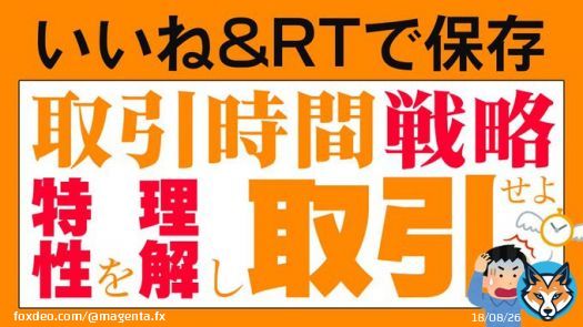 ╭━━━━━━━━╮    ちょっとしたコツ ╰━━━━━━━━╯  他のfx解説も見たい人 『いいね＆RT』  その他にも[ドル円]など通貨ごとの 特徴もしっかり押さえましょう  皆さんは朝・昼・夜 いつトレードしてますか？ 'リプ'で教えてください  #fx  #USDJPY #ドル円