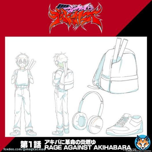 ???????????????????? ???????????????????????? #???????? ￣￣￣￣￣￣￣￣￣ オタクヒーロー(CV.#古川慎)の 私服や小物の設定資料を大公開  \u25bcキャラクター紹介   MBS/TBS/BS-TBS'アニメイズム' ????.????????(????????????)????????:????????-第????話もお楽しみに！  #マジデス #magical_mad