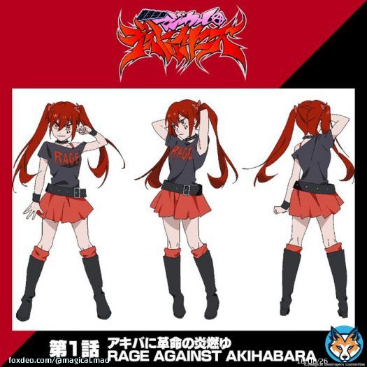 ???????????????????? ???????????????????????? #???????? ￣￣￣￣￣￣￣￣￣ アナーキー(CV.#ファイルーズあい)の パンクな私服の設定資料を大公開  \u25bcキャラクター紹介   MBS/TBS/BS-TBS'アニメイズム' ????.????????(????????????)????????:????????-第????話もお楽しみに！  #マジデス #magical_mad