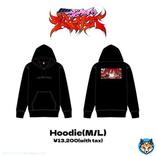 ???????????????????? ￣￣￣￣ #魔法少女マジカルデストロイヤーズ Official merchandise now on sale  Hoodie &yen;13,200(with tax)  Tshirt &yen;5,500(with tax)  Buy from here   International shipping is available!  #マジデス #magical_mad