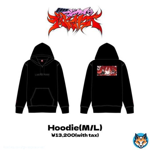???????????????????? ￣￣￣￣ #魔法少女マジカルデストロイヤーズ Official merchandise now on sale  Hoodie &yen;13,200(with tax)  Tshirt &yen;5,500(with tax)  Buy from here   International shipping is available!  #マジデス #magical_mad