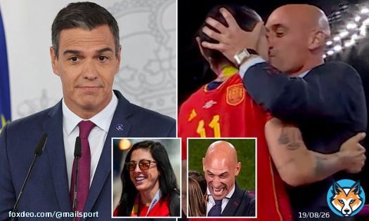 Spain's prime minister demands their FA president Luis Rubiales explain his World Cup final kiss