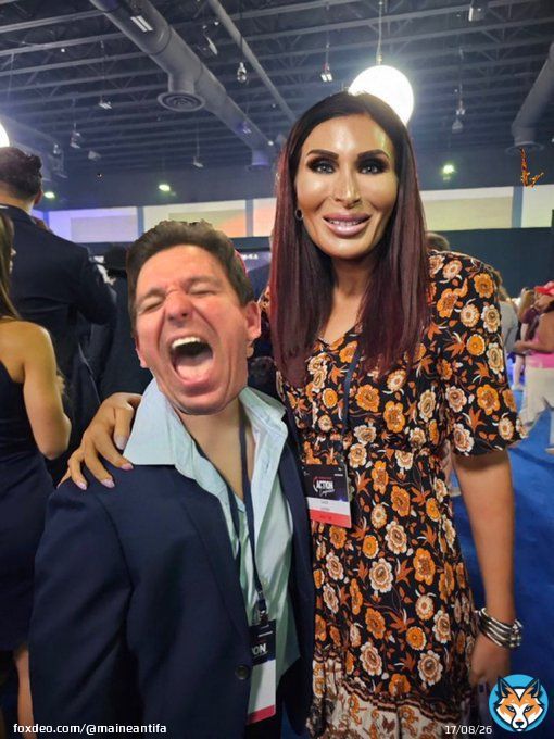 Ron Desantis and lady MAGA are joining forces! He can't lose!