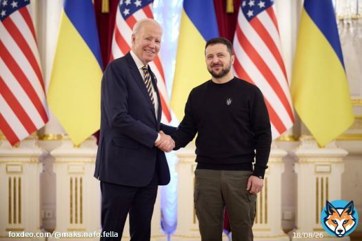 'Joseph Biden, welcome to Kyiv! Your visit is an extremely important sign of support for all Ukrainians. ' - Zelensky