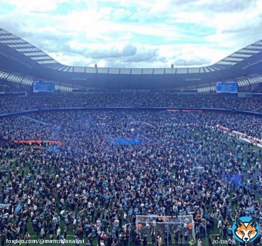 This should be a big hard slap to all those haters who keep on saying that Manchester City have no fans.  #MCIAVL #PremierLeague #ManCity