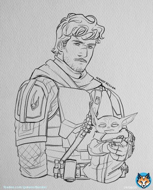 Don&rsquo;t talk to me or my son ever again #TheMandalorian #DinDjarin #Grogu #StarWars