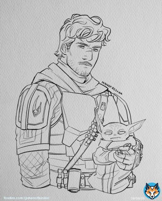 Don&rsquo;t talk to me or my son ever again #TheMandalorian #DinDjarin #Grogu #StarWars