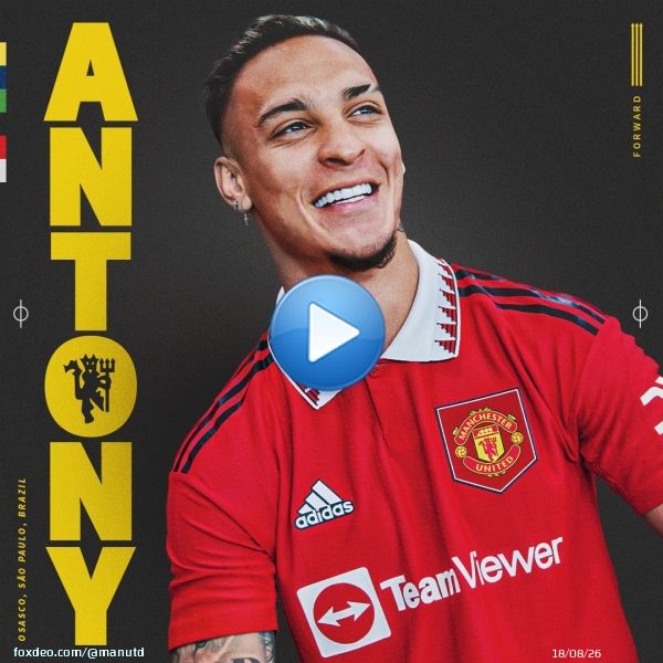 Calling: @Antony00   Welcome to United    #MUFC
