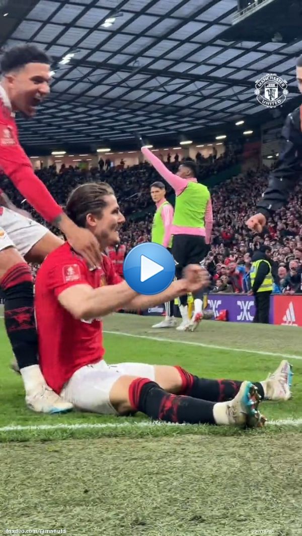 Still don't know how Marcel managed to squeeze that in   #MUFC || #FACup