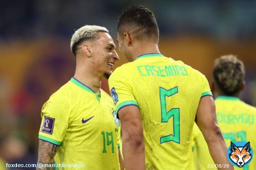 Antony x Casemiro   Our men dey link up.