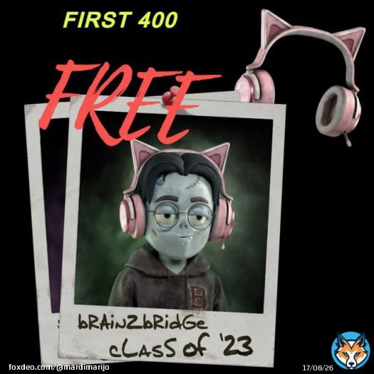 Welcome to the Zombie World     collection with brainy degens in whose hands all innovations   The first  are FREE