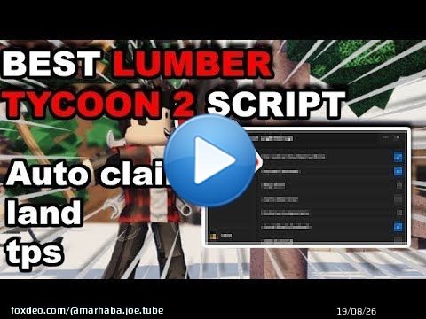 NEW! \ud83c\udf33 Lumber Tycoon 2 \ud83c\udf33 Script 2023 (TPS,AUTO CLAIM LAND,AUTO FARMING + MORE (2023 PASTEBIN)