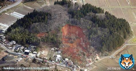 #chaki954 山形・鶴岡で土砂崩れ。３１日午前１時ごろ、山形県鶴岡市西目で「住宅が崩れている」と近くの人から１１０番通報があった。山形県警によると、斜面が崩れて住宅や空き家など約１０棟が巻き込まれたという。