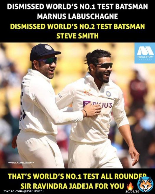 That's sir jadeja, who has come from 5 months rest.  @imjadeja   #INDvsAUS   #BGT2023  #BorderGavaskarTrophy