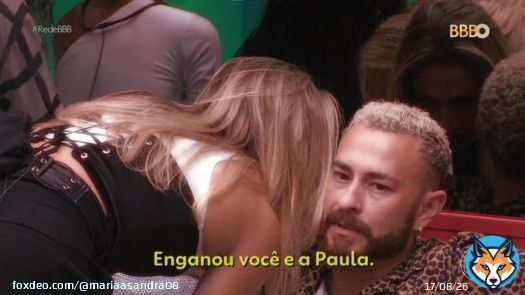 Paula e Bruna s&oacute; v&atilde;o acreditar quando tiverem sentada na cadeira do eliminado da semana.   #BBB23 #Jogodadiscordia #BBB #ForaCezar #bbb2023