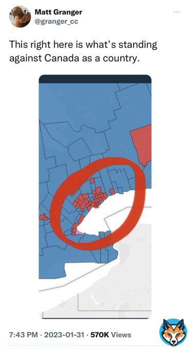 The GTA contains more federal seats than Alberta & Saskatchewan combined. THIS is why the Liberals keep winning. THIS is why the West needs regional representation. #MaverickNation