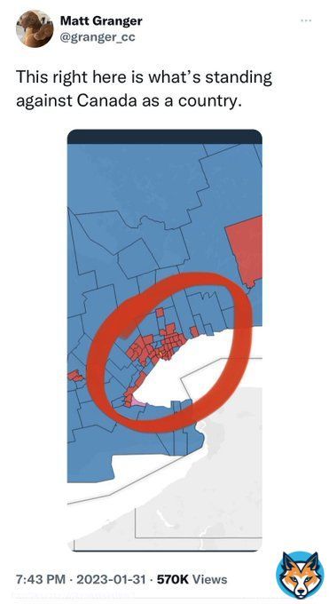 The GTA contains more federal seats than Alberta & Saskatchewan combined. THIS is why the Liberals keep winning. THIS is why the West needs regional representation. #MaverickNation
