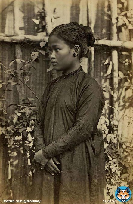 Saigon, 1867 #Vietnam #traditionaldress #marknvy