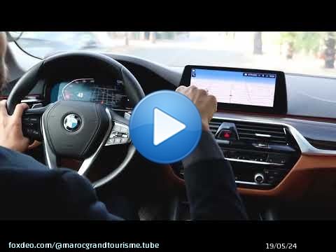 BMW série 5 G30 2023 Maroc |  تجربة قيادة بي إم دابليو الفئة الخامسة