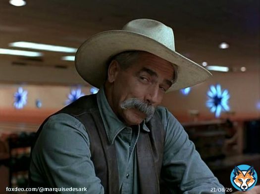 @powderkeig Sam Elliot has tache dedication #saturdaymo