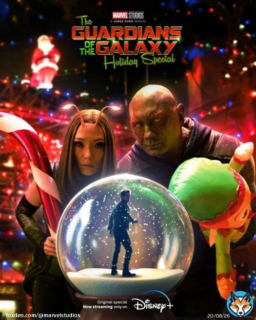 Marvel Studios&rsquo; Special Presentation: The Guardians of the Galaxy Holiday Special is now streaming only on @DisneyPlus.