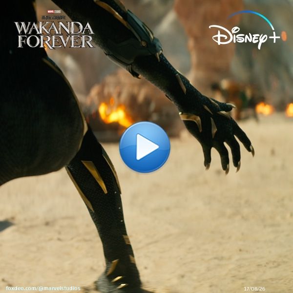 For Wakanda.   Marvel Studios&rsquo; Black Panther: #WakandaForever is now streaming on @DisneyPlus.