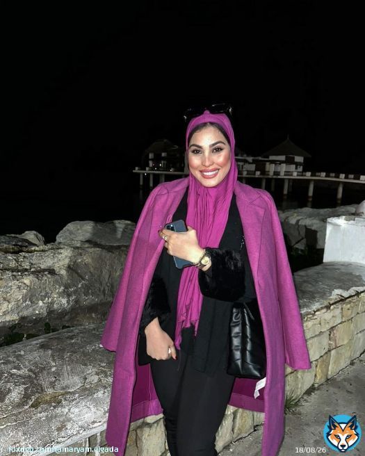 Photo by مۘــڕڀــمۘ ا̍ڵــڪــٰا̍دة\ud83c\uddf2\ud83c\udde6 on January 19, 2024. May be an image of 1 person, headscarf, scarf, parka and turban.