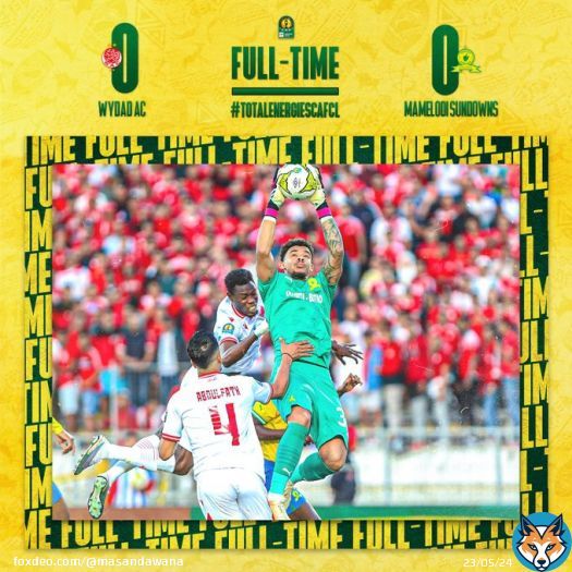 Masandawana show great effort and team spirit under tricky conditions in Casablanca! Time to head back home and gear up for the next one!   Wydad AC  Mamelodi Sundowns  #Sundowns #DownsLive #TotalEnergiesCAFCL