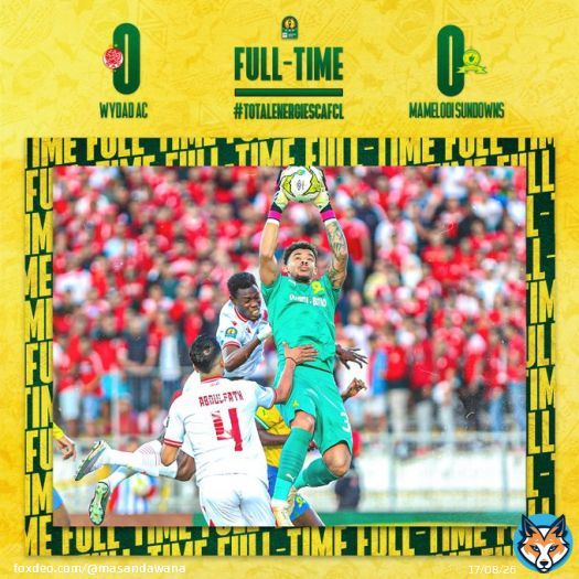 Masandawana show great effort and team spirit under tricky conditions in Casablanca! Time to head back home and gear up for the next one!   Wydad AC  Mamelodi Sundowns  #Sundowns #DownsLive #TotalEnergiesCAFCL