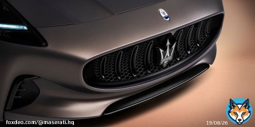 The Trident leads the way. The black front grill announces the presence of the #MaseratiGranTurismo with gloss black slats and a brushed chrome outline. The intrigue and appeal of past grand tourers in a striking contemporary iteration. GranTurismo. The Others Just Travel.