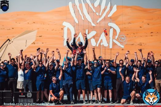 What a ride, @dakar! @mattiasekstroem and navigator @emilbergkvist1 secure a podium finish with P3, and @mitchguthrie5 and @KellonWalch finish fifth—conquering the toughest race on Earth with no quit, a relentless team, and the @Ford Raptor T1+.