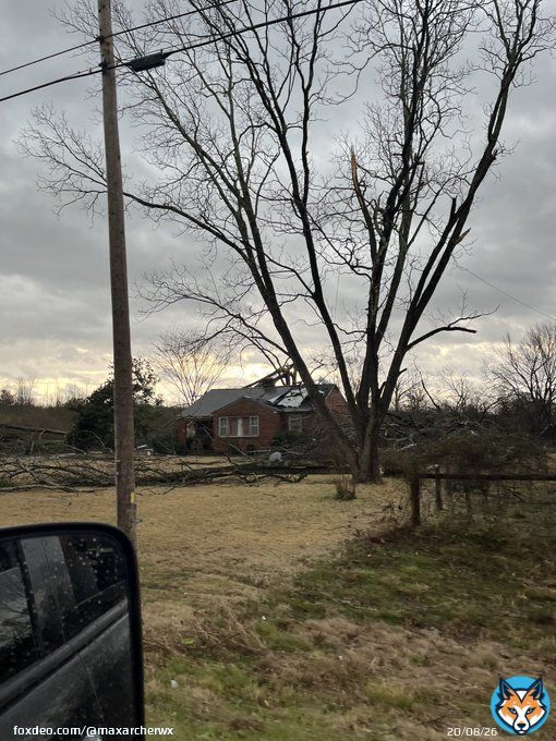 More damage SW of Selma Alabama @NWSBirmingham #wxtwitter #alwx not good