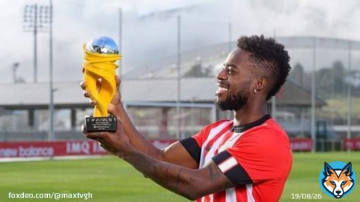 #MaxSports |  I&ntilde;aki Williams named LaLiga African mid-season MVP.  #MaxTV #MaxFM #MaxOnline #FIFA