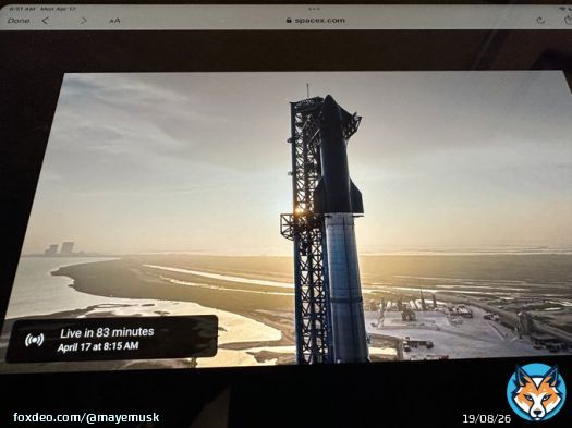 Waiting&hellip; ⁦@SpaceX⁩