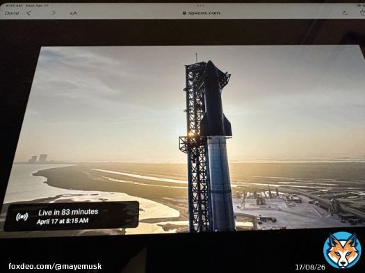 Waiting&hellip; ⁦@SpaceX⁩
